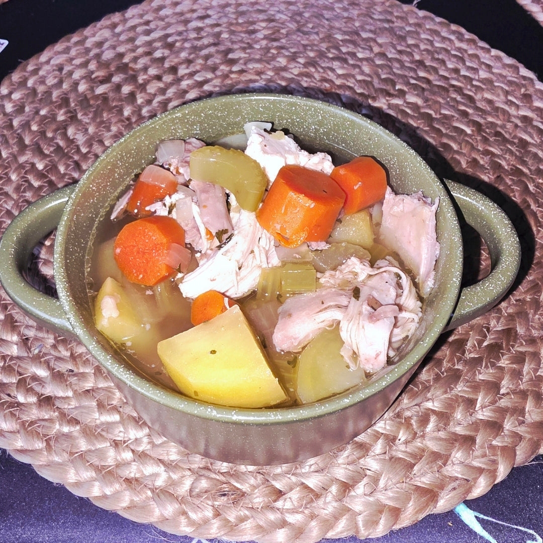 Rustic River Chicken Soup