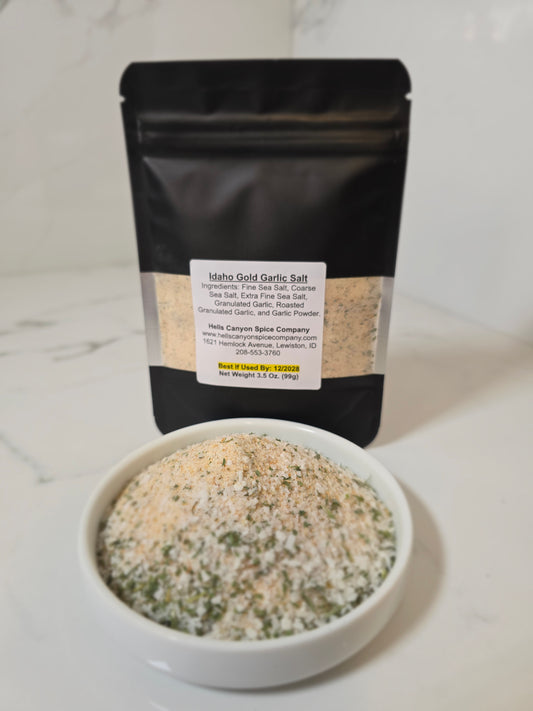 Idaho Gold Garlic Salt Wholesale